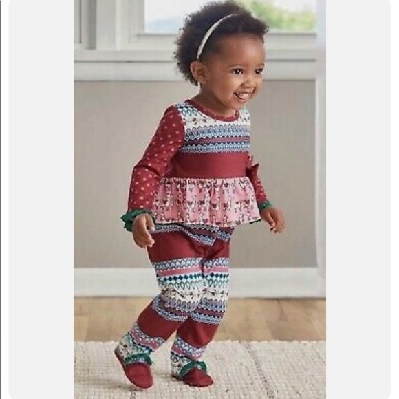 Matilda Jane Other - Matilda Jane Girls Snuggle Bug Jammies